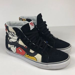 Vans x Disney Mickey & friends sk8-hi men’s 10.5